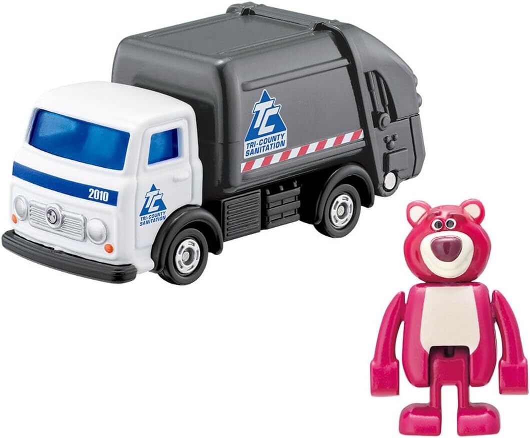 《 TAKARA TOMY 》 TOMICA 迪士尼 垃圾車-熊抱哥(附人偶)