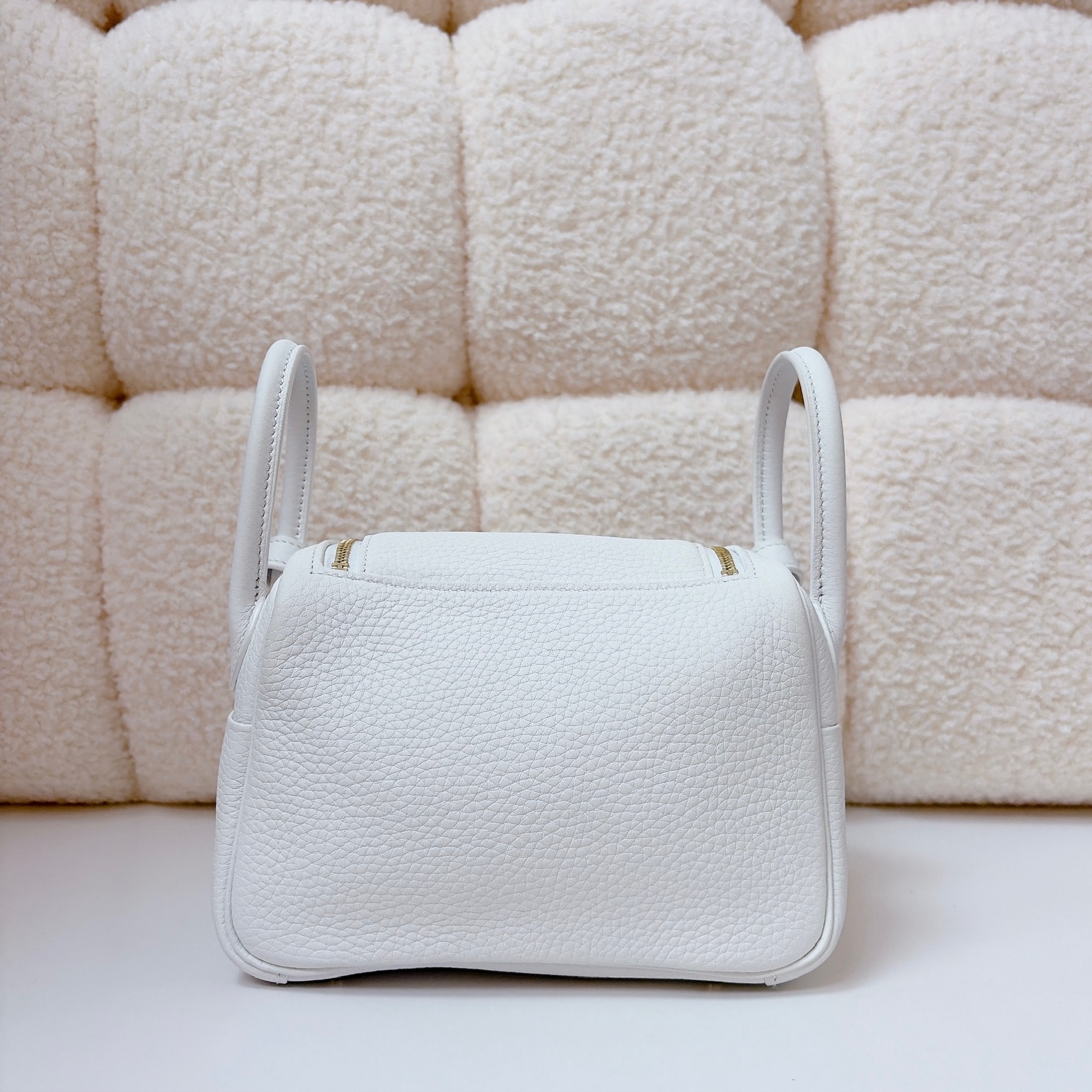 Hermès Lindy Mini Bag - 01 Blanc / GHW