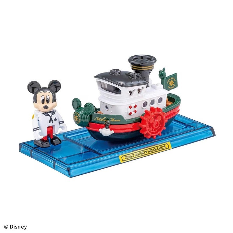 《 TAKARA TOMY 》 TOMICA 迪士尼 夢想蒸汽船-米奇(附人偶)