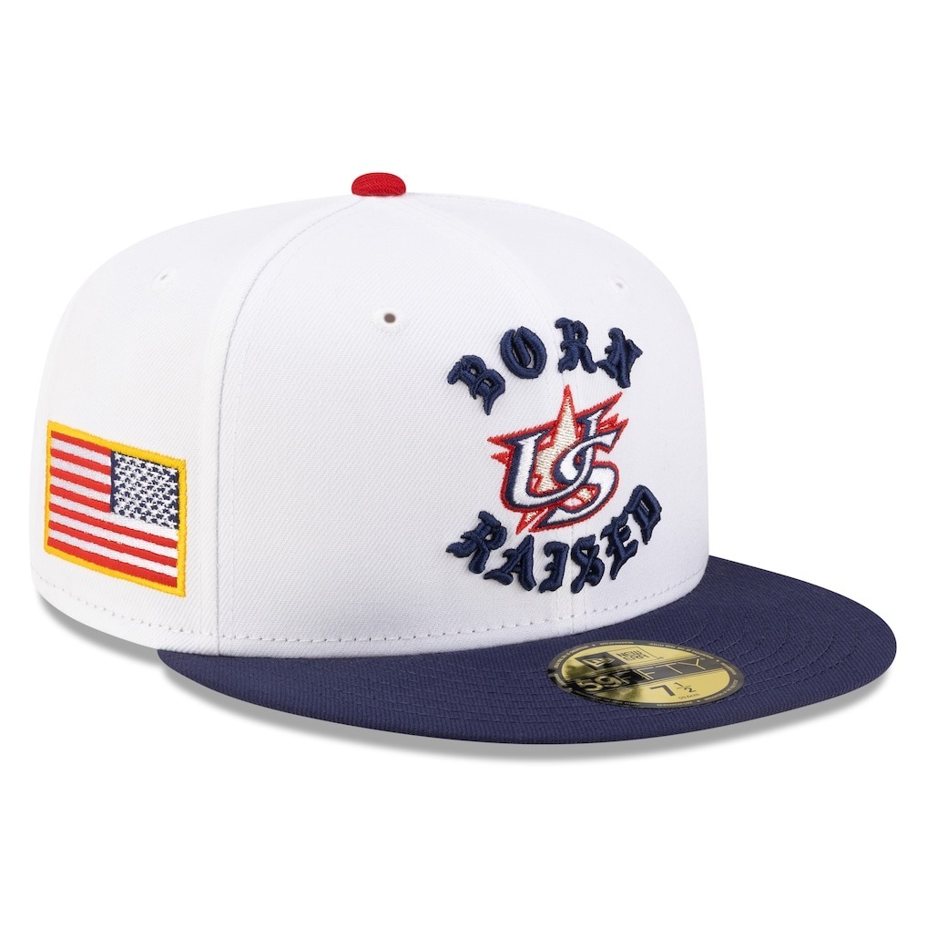 MLB帽子 USA 美國隊 聯名款 2026 WBC 世界棒球經典賽 棒球帽 New Era X Born x Raised 59FIFTY 全封帽 全新