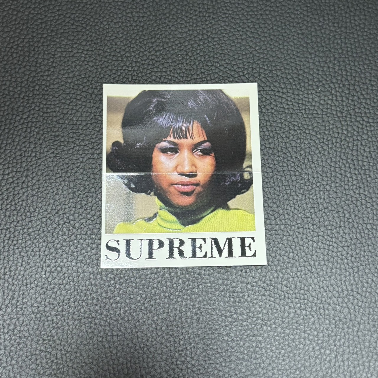 SUPREME ARETHA FRANKLIN LEGAND SINGER STICKER SS26 艾瑞莎 富蘭克林 貼紙