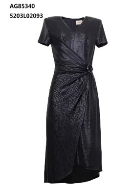 0612AT06-ANOTHERSZHK-APPAREL-金屬絲光澤感不對稱垂墜修身裙（A-B6）