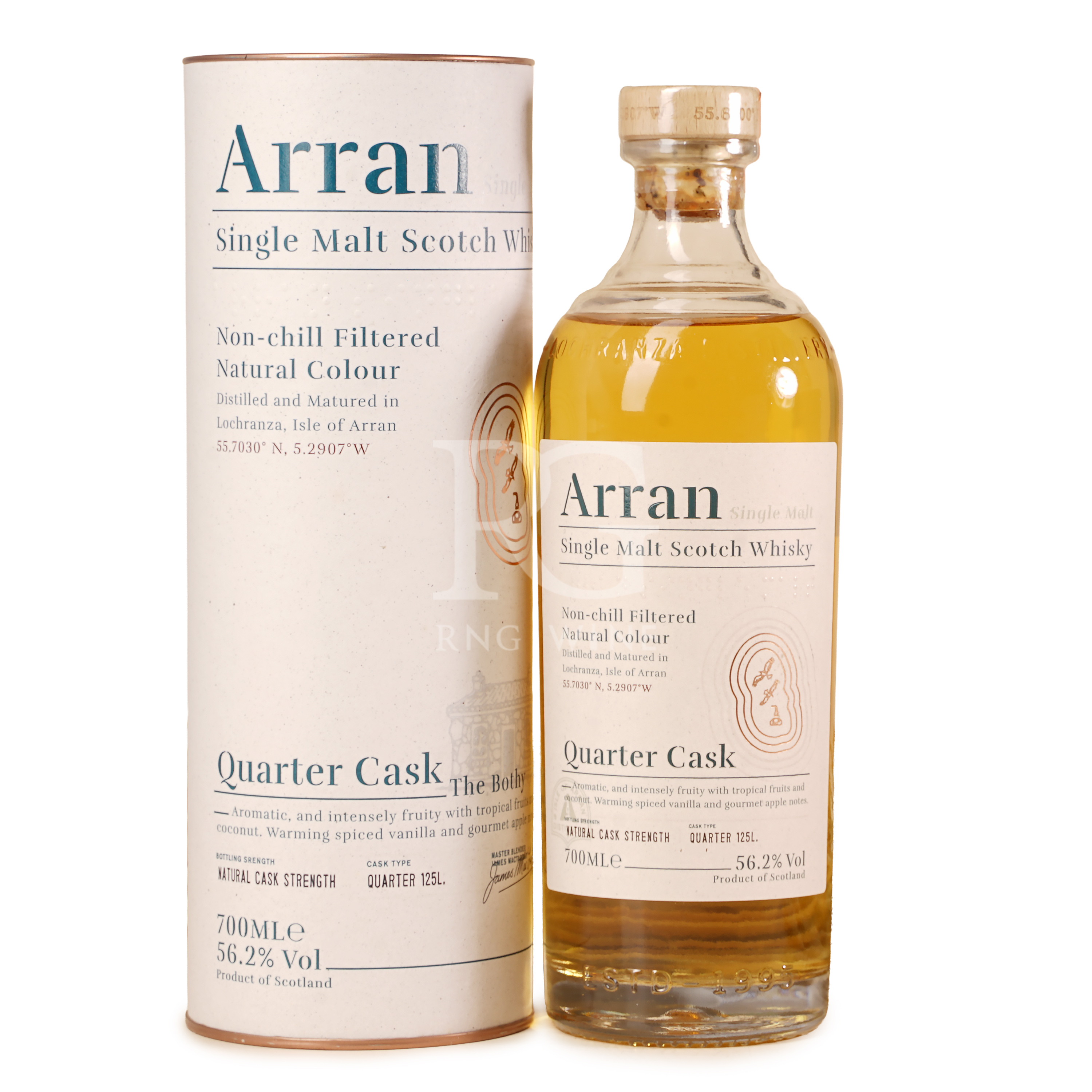 The Arran Malt Distillery The Bothy Quarter Cask 56.2% Single Malt Whisky