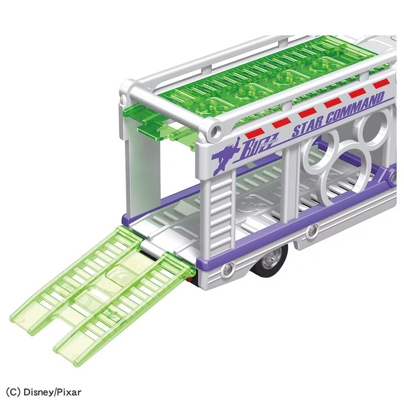 《 TAKARA TOMY 》玩具總動員5 迪士尼小汽車運輸車-巴斯光年
