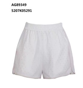 0612AT11-ANOTHERSZHK-APPAREL-美式休閒滿版亮片鬆緊腰運動熱褲（A11）