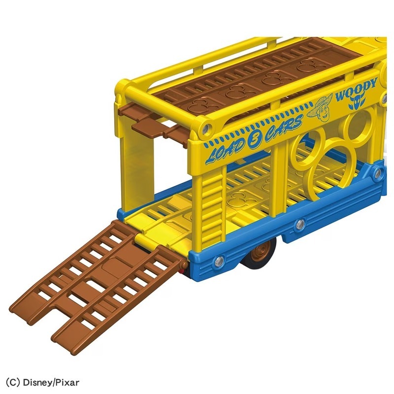 《 TAKARA TOMY 》 玩具總動員5 迪士尼小汽車運輸車-胡迪