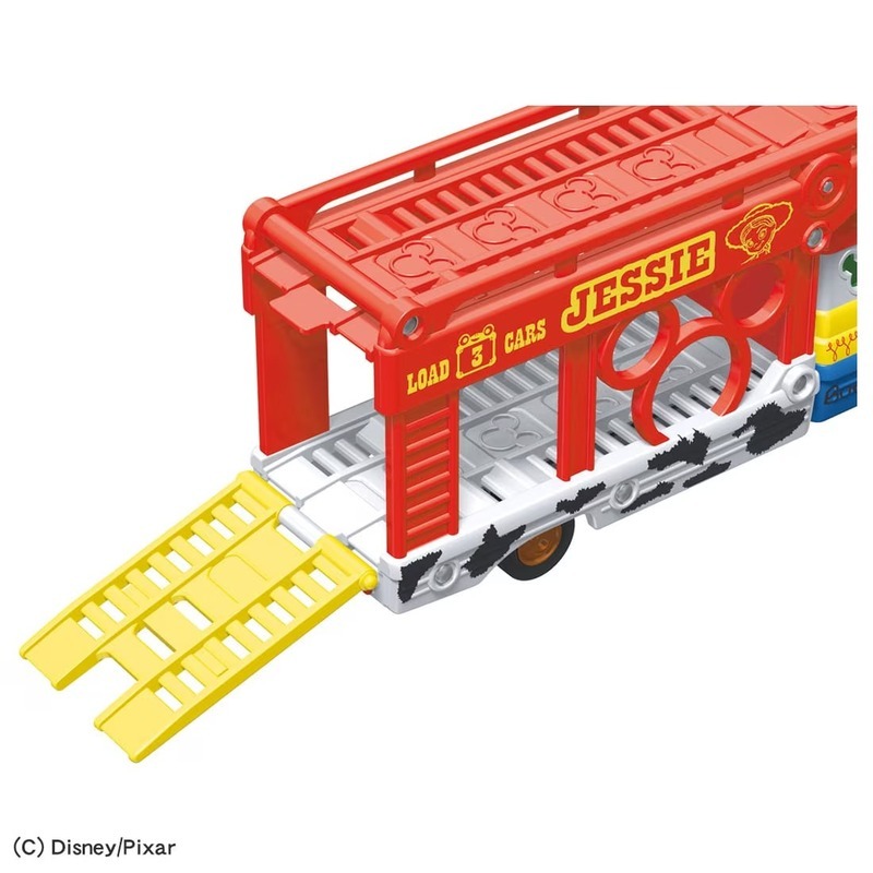 《 TAKARA TOMY 》 玩具總動員5 迪士尼小汽車運輸車-翠絲
