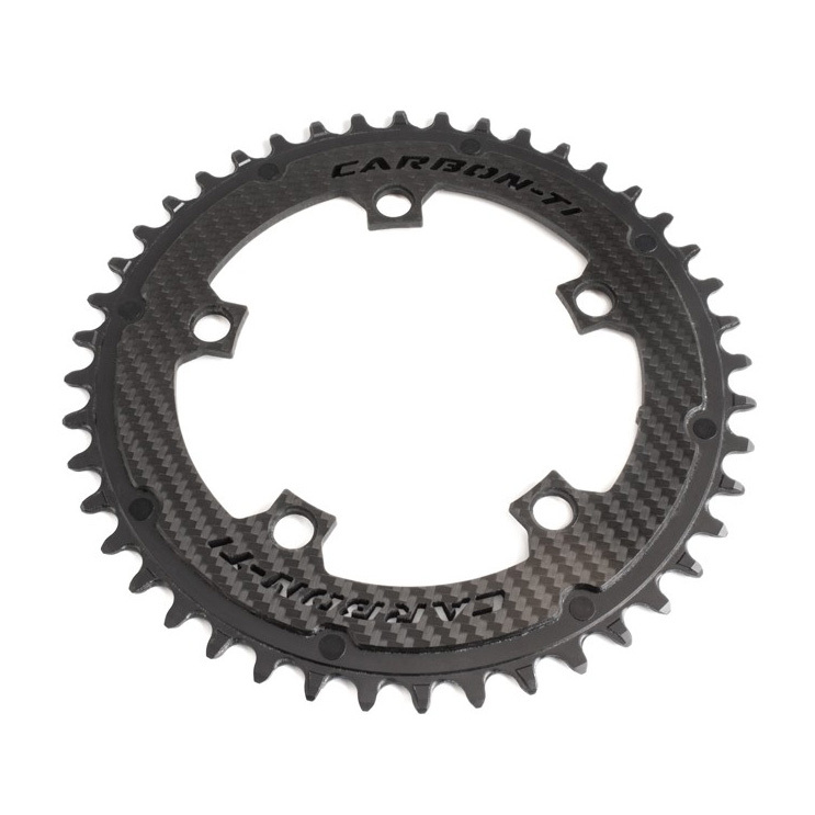 Carbon-Ti X-SingleCarbon BCD110x5 碳纖公路齒片