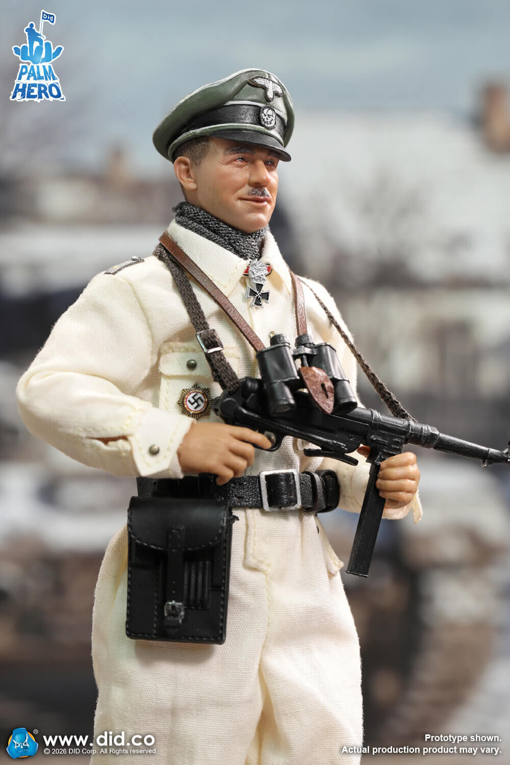 [訂金]  (本地包郵) DID XD80041 1/12 WWII German SS Commander - Kurt Meyer