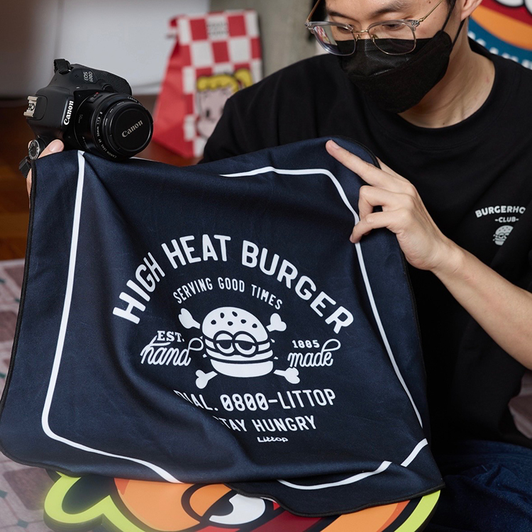 漢堡百貼布