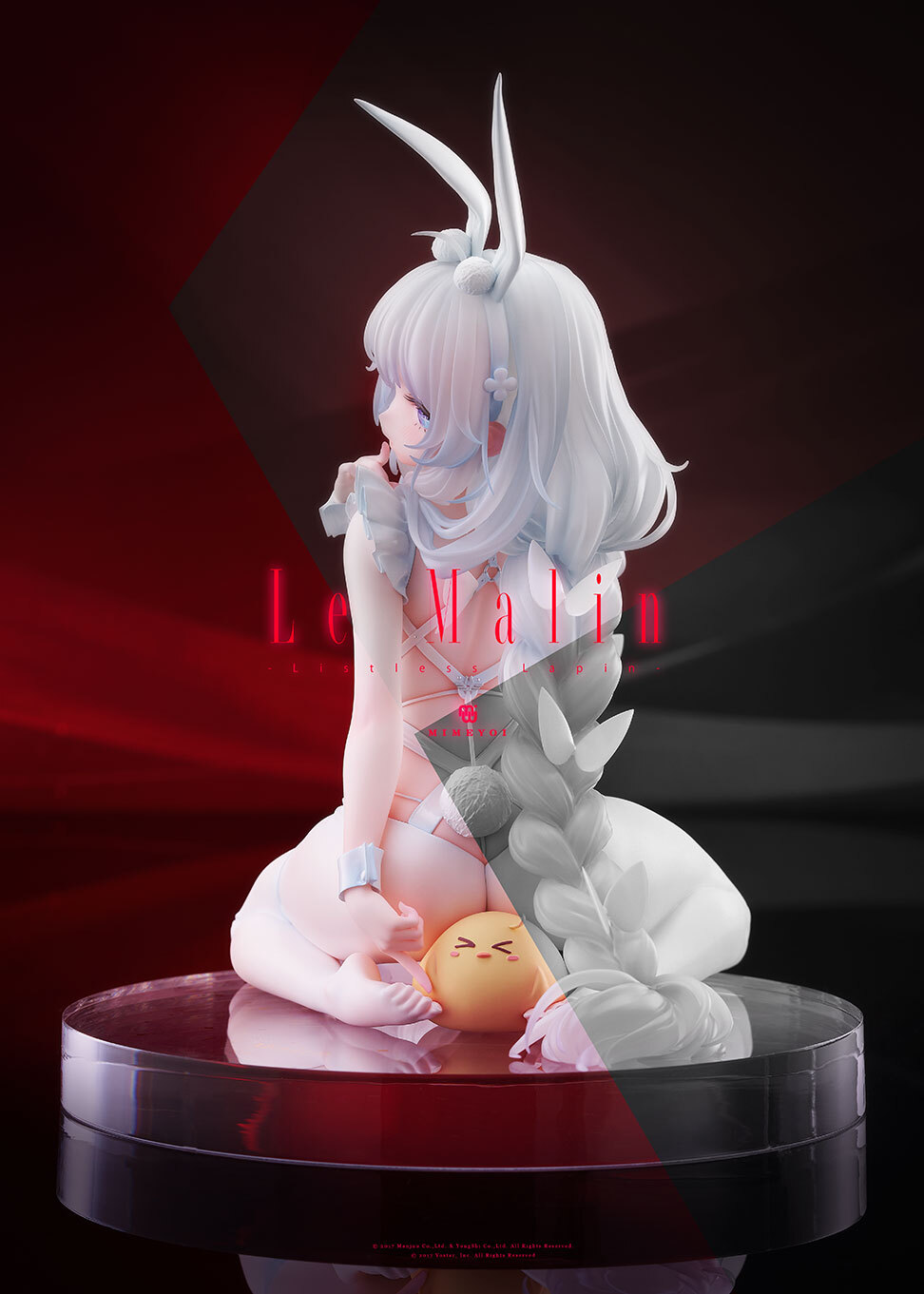 「ACG.GO」「預購」MIMEYOI《碧藍航線》惡毒 Listless Lapin Scale Figure