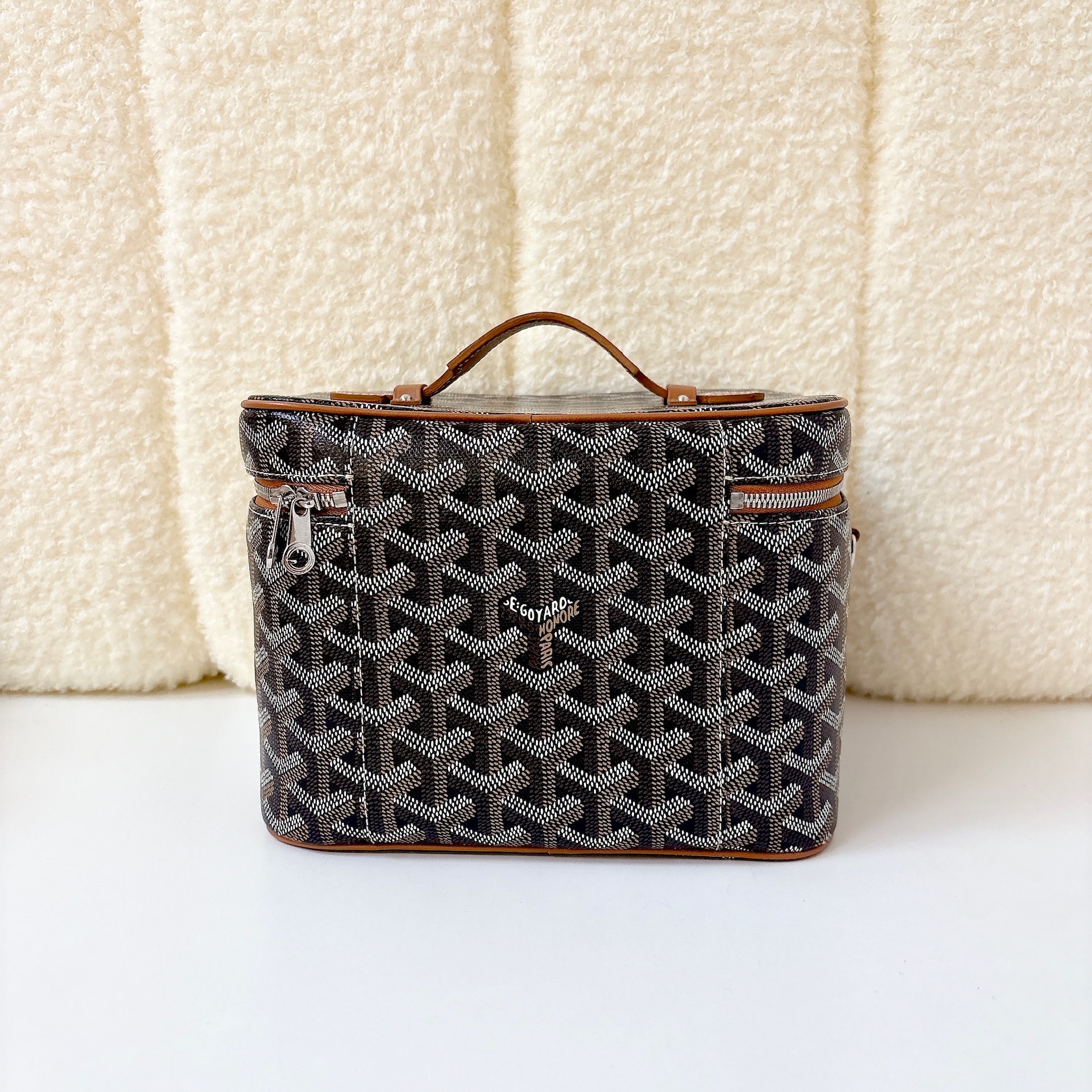 Goyard Muse Vanity Case - Black Gold / SHW