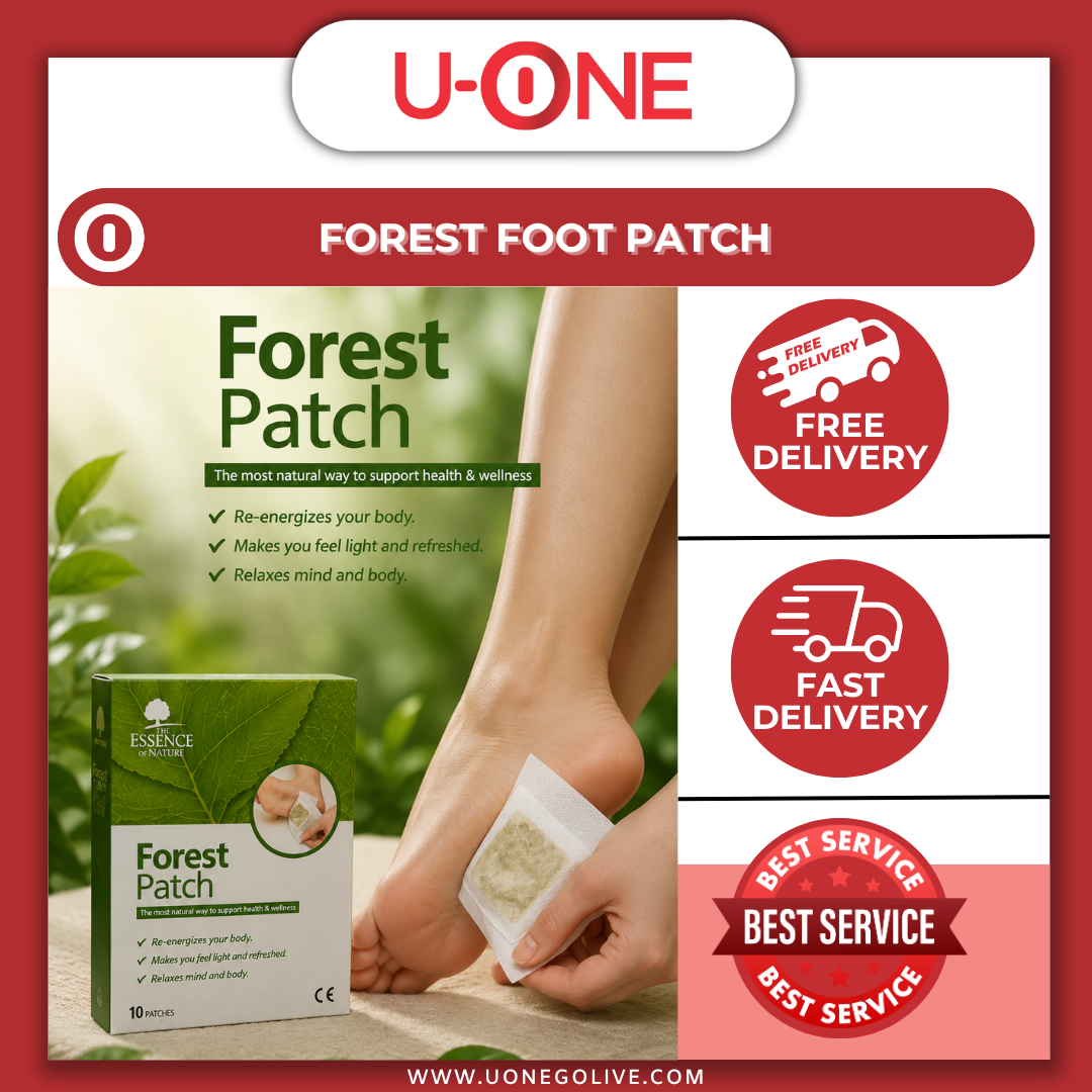U-ONE | Korea | The Essence Of Nature | Forest Foot Patch | 10 Patches