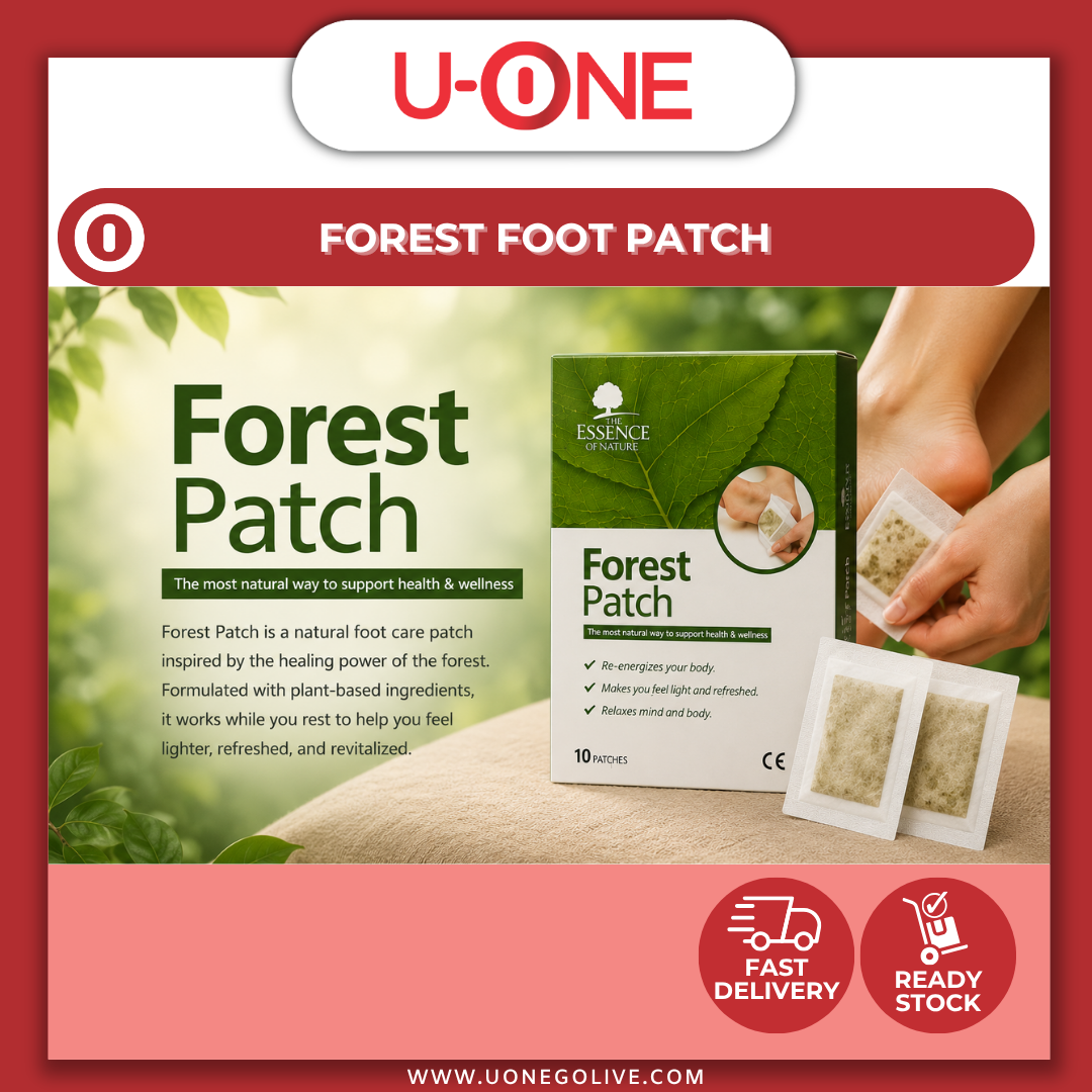 U-ONE | Korea | The Essence Of Nature | Forest Foot Patch | 10 Patches