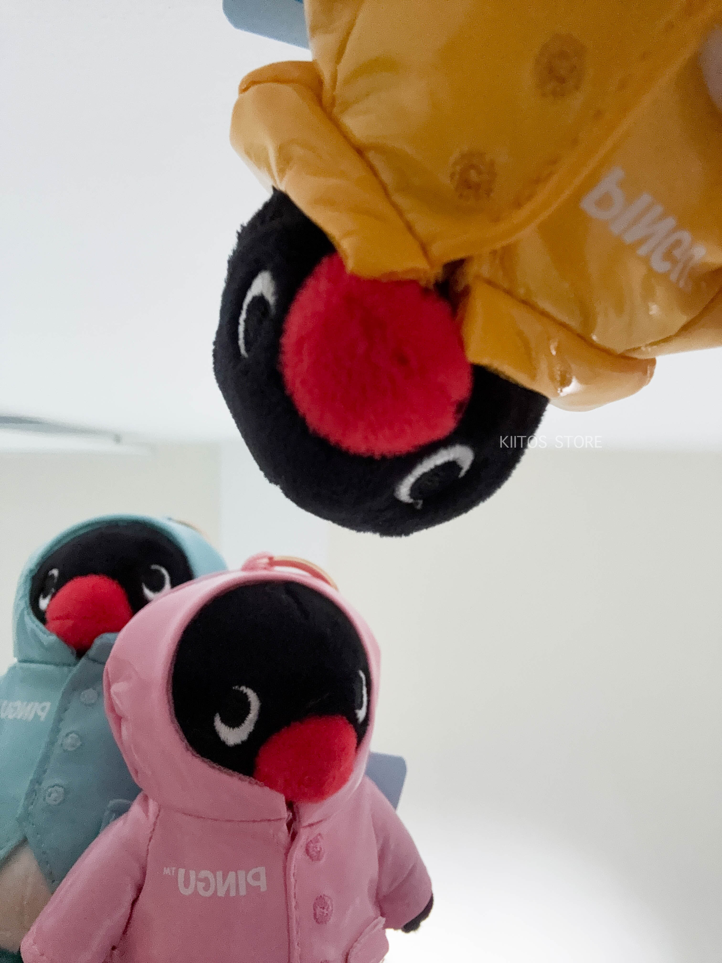 【現貨】韓國 CGV x PINGU 聯名限定 企鵝家族 雨衣 Pingu x CGV Raincoat Pingu Doll Keyring 吊飾