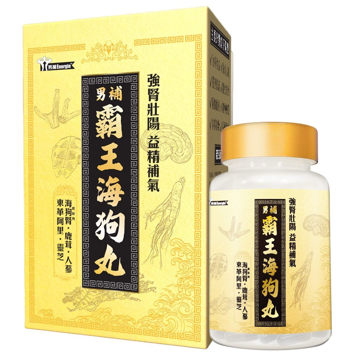 草姬 - 男補 霸王海狗丸 60粒