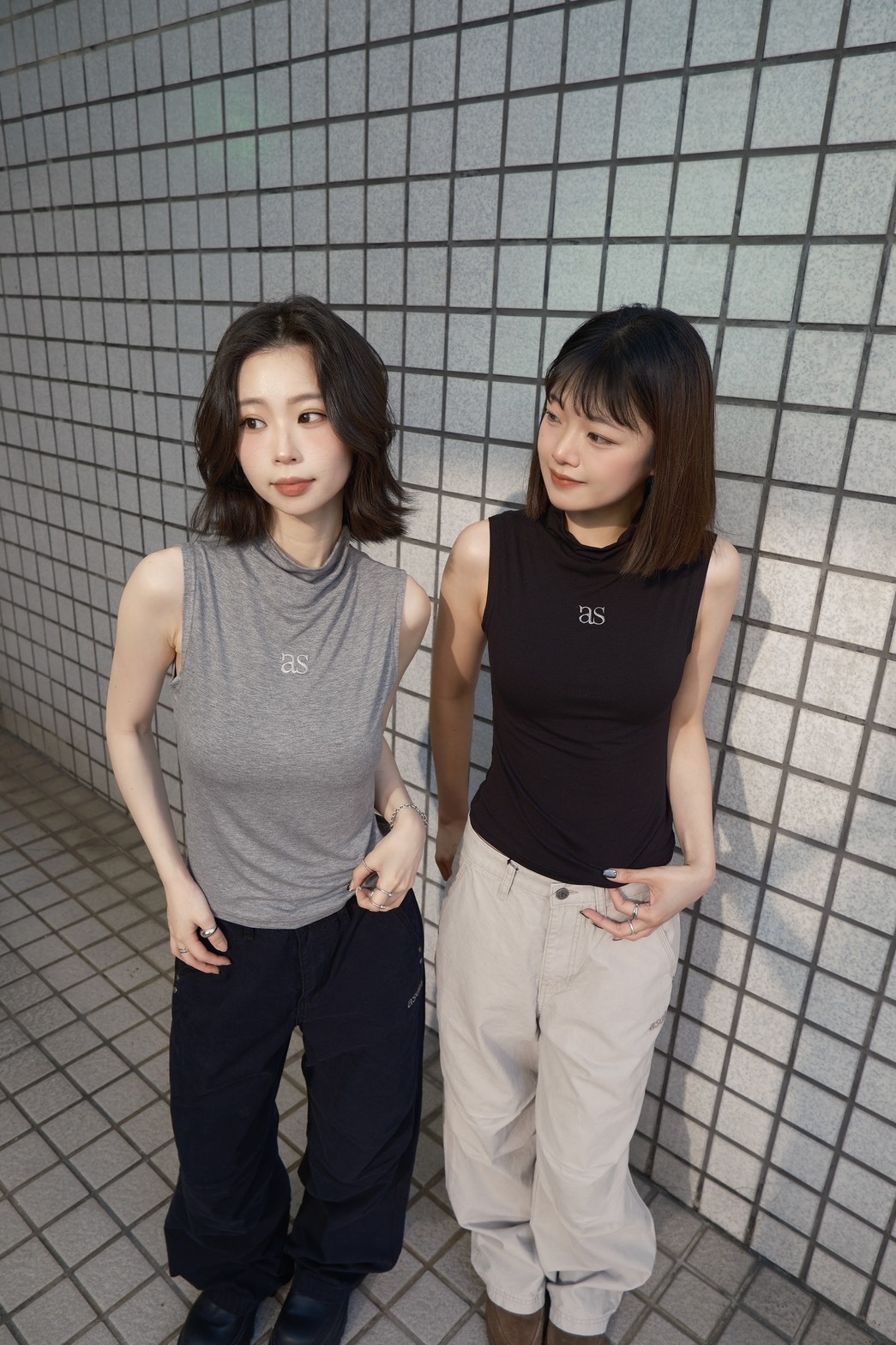 <快速出貨> ASON 高領無袖背心