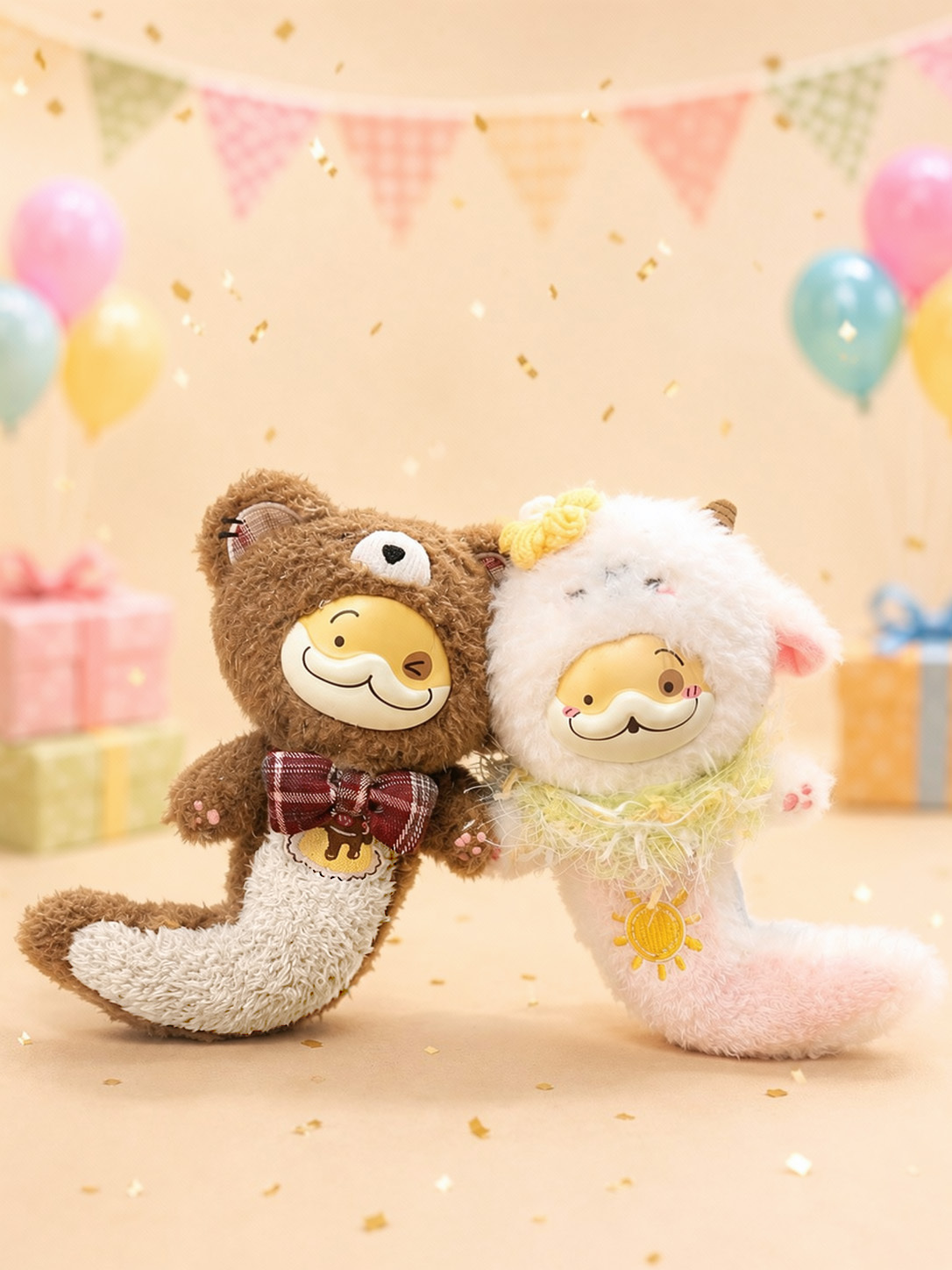 「ACG.GO」「預購」BUJIDOLL SNAKE SPOT CUTE BEAST PARTY 系列 盲盒絨毛玩偶 (整盒6入)