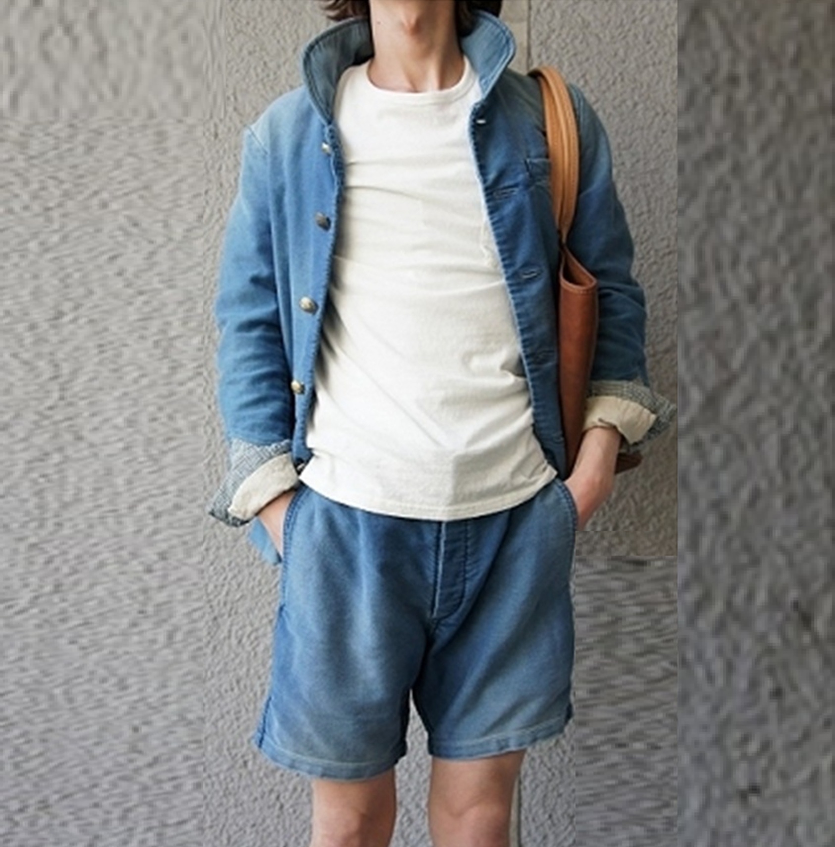 LAST PCS: VISVIM PASTORAL SHORTS (DMGD MOLESKIN) - INDIGO SIZE 2 IN STOCK NOW (現貨發售中)