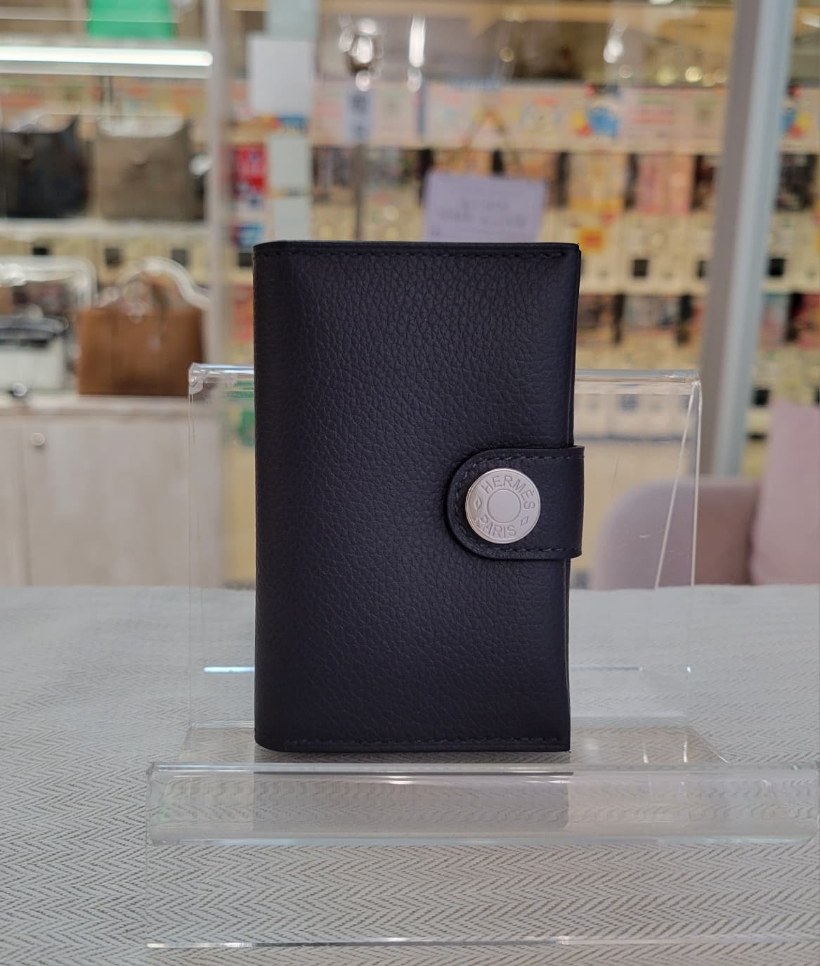 HERMES RMS CARD HOLDER 3Y CABAN CK 水兵藍