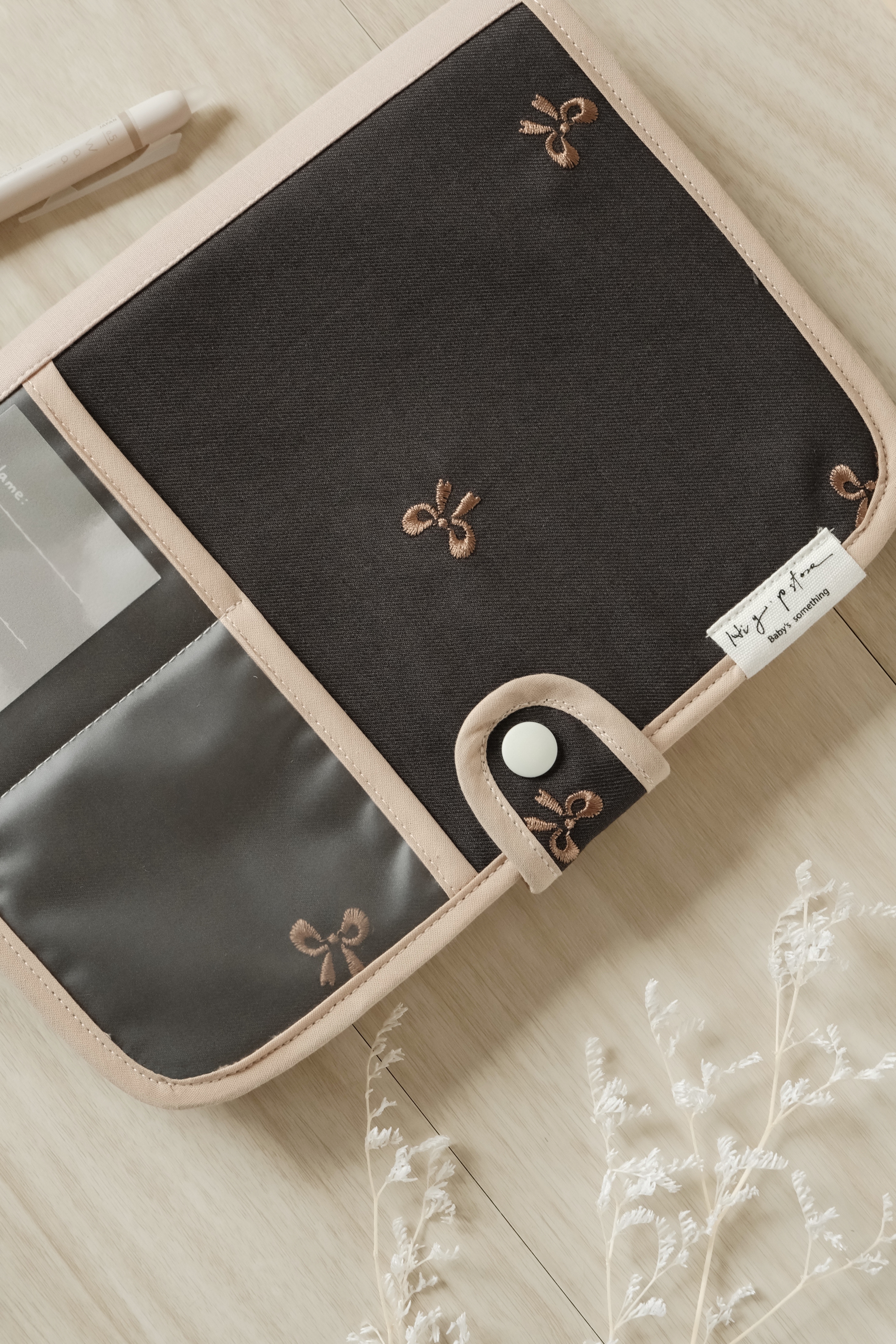Hi Y.P store-微日子手冊衣-刺繡蝴蝶結