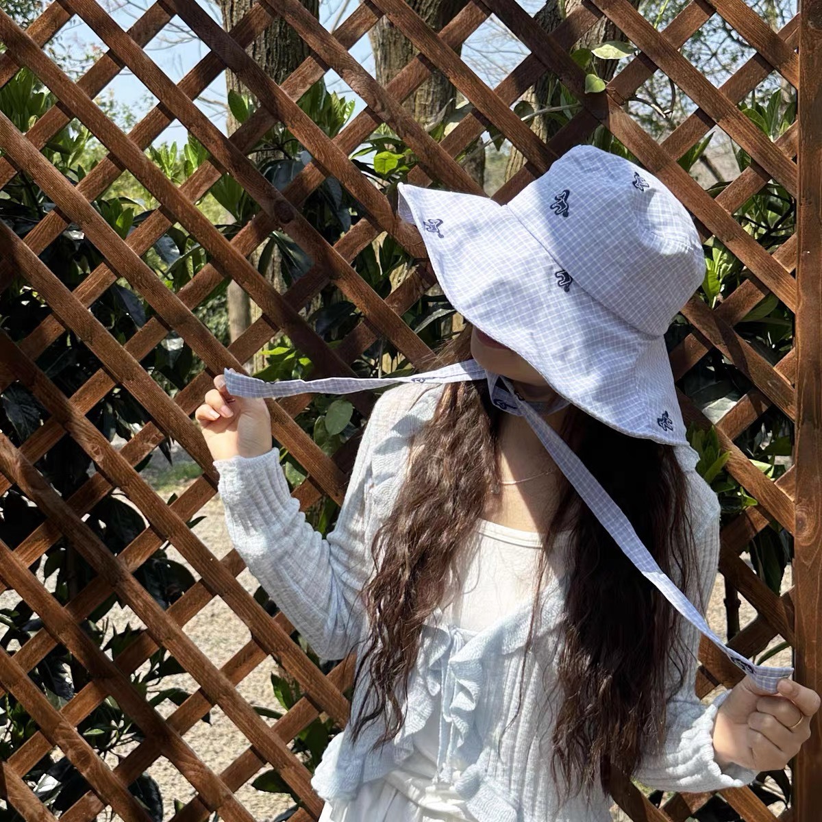 藍色小馬遮陽帽
