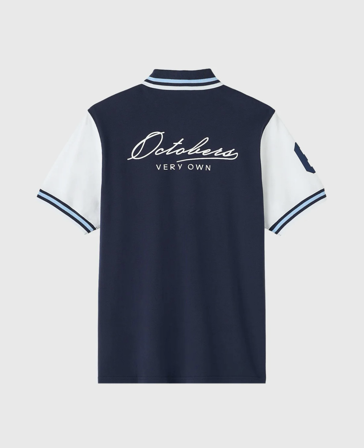 OVO GOLF 1/4拉鍊短袖 Polo (NAVY)