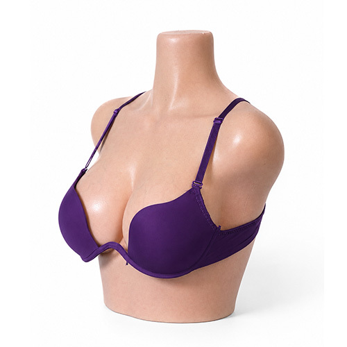 PLEIDOLL 多用途女性上身展示矽膠胸模 silicone sex doll breast torso