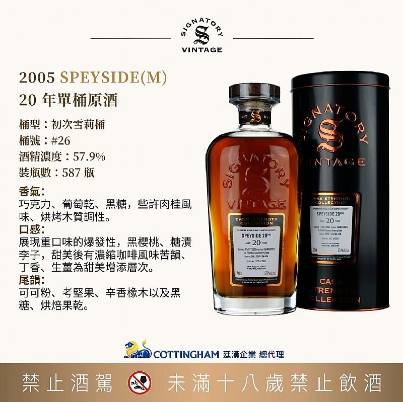 聖佛利 創辦人系列2005 麥卡倫20年單桶