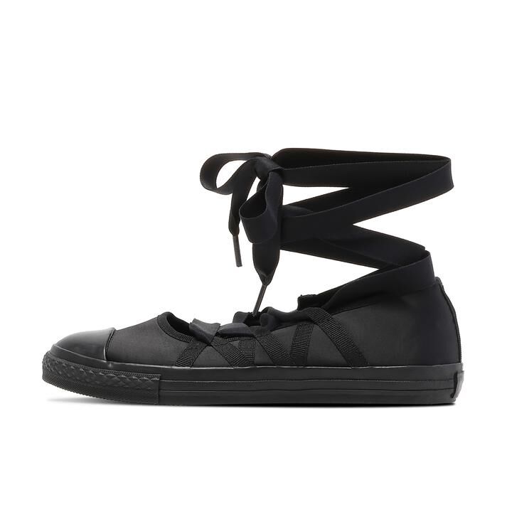 Converse AS LP Pumps BL OX 日本限定 黑色 緞帶 瑪莉珍鞋 31319051