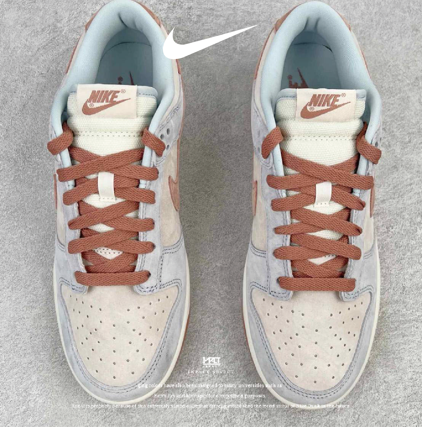 Nike Dunk Low " Fossil Rose "  復古風 化石玫瑰 DH7577-001