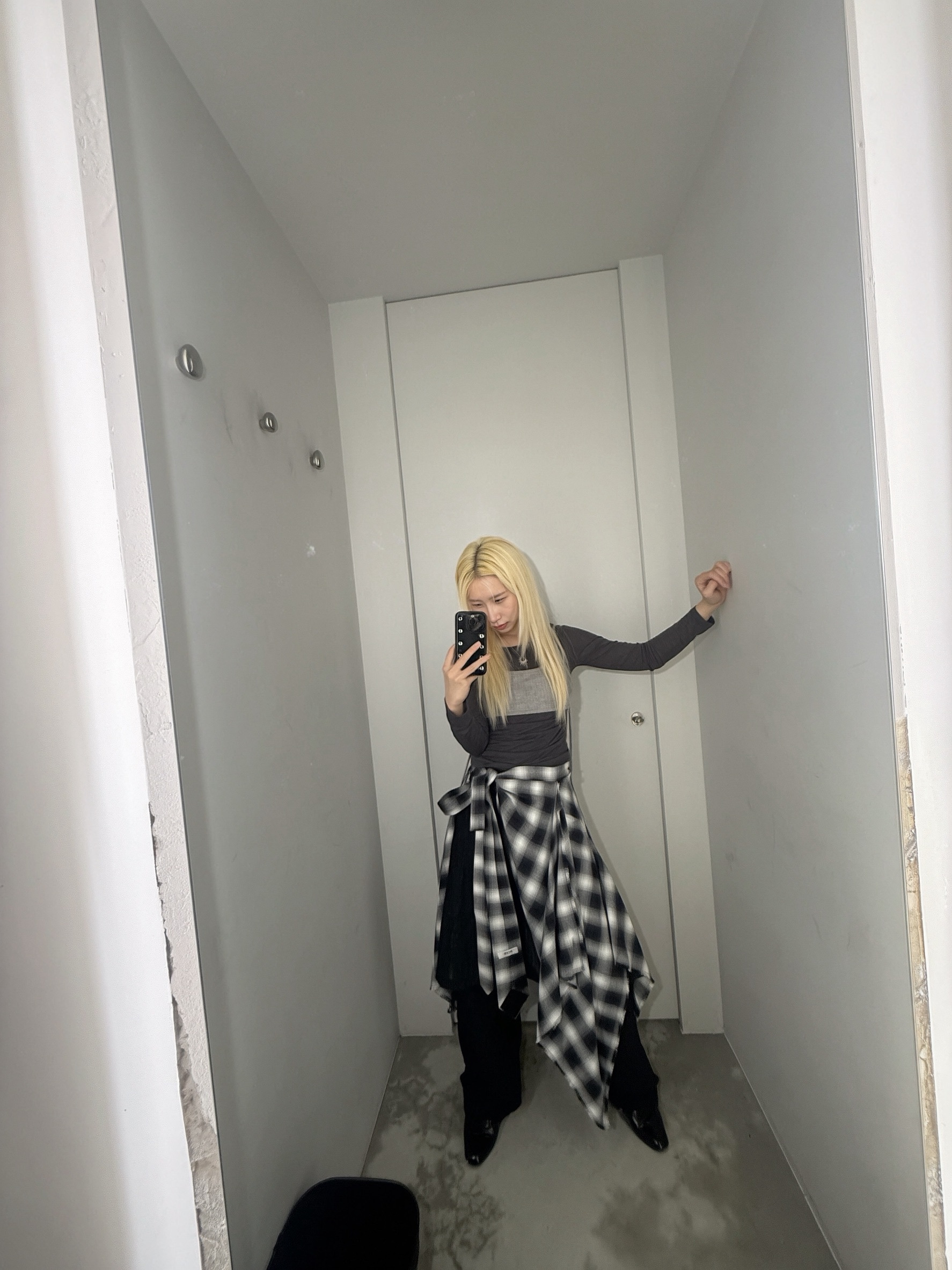 PCES 04 Necktie Wrap Skirt