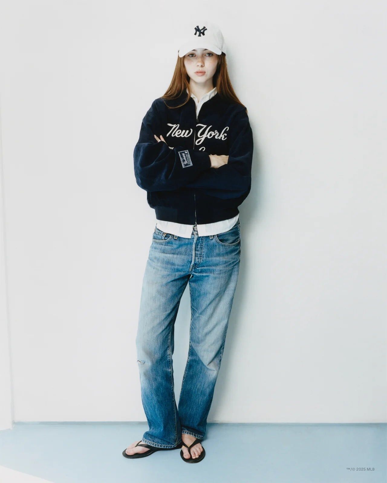 【MADHAPPY X MLB】Yankees Bowtie 47 Clean Up