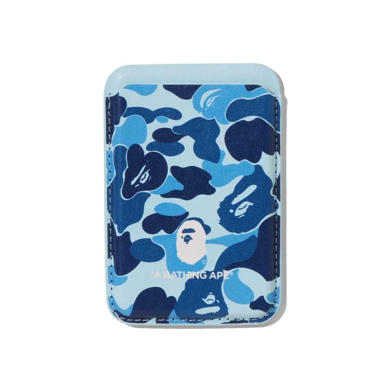 2026SS A BATHING APE BAPE ABC CAMO MAGNET CARD CASE MOBILE 卡夾 磁吸 迷彩 3色 現貨 1M20182007