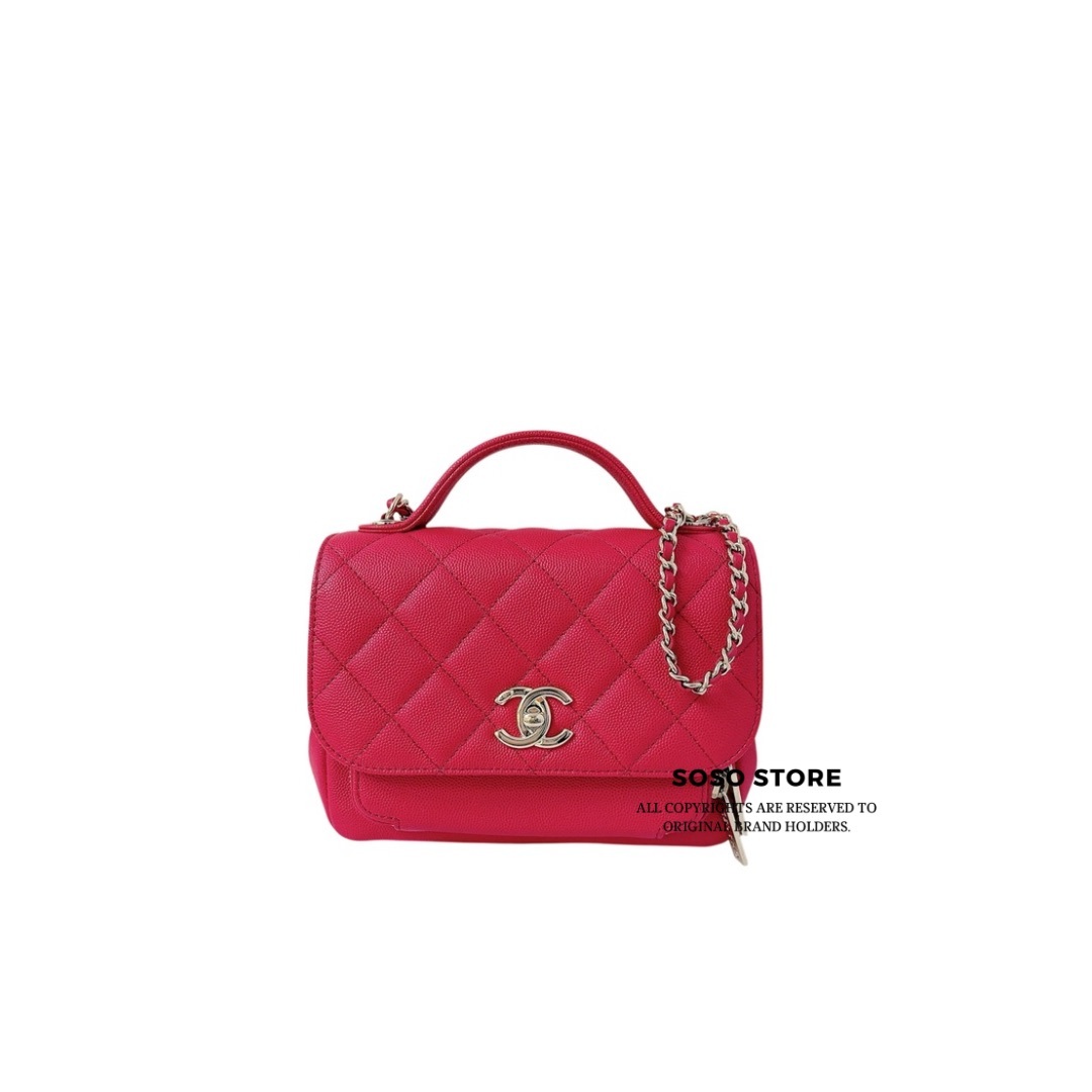 Chanel Business Affinity Flap Bag - Red / GHW