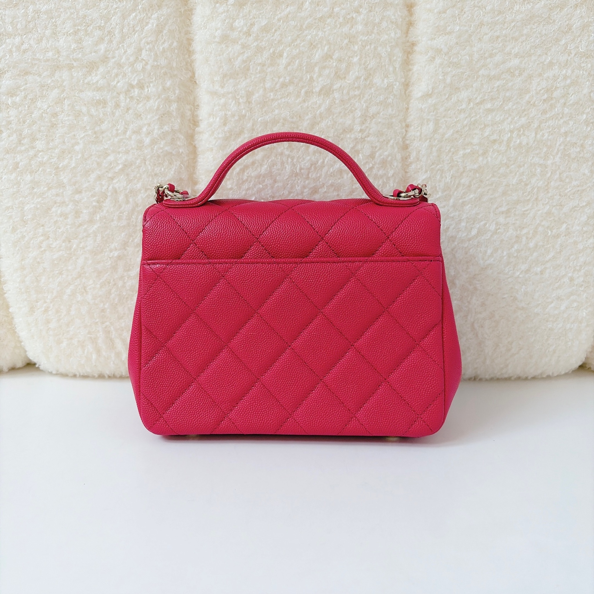 Chanel Business Affinity Flap Bag - Red / GHW