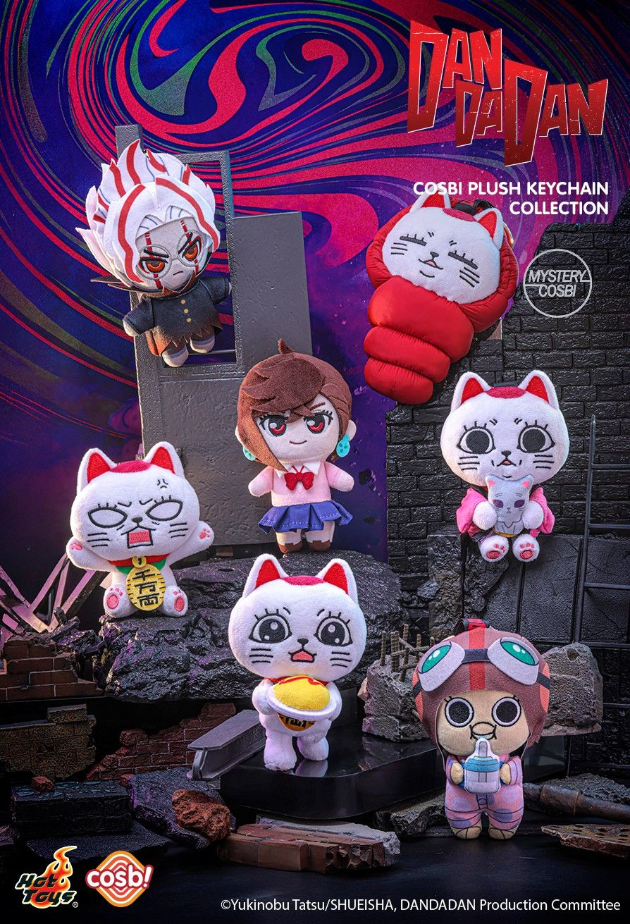 Hot Toys《膽大黨》Cosbi 毛絨鎖匙扣系列（全套 6 款）