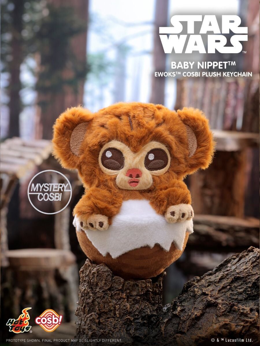Hot Toys《Star Wars 伊渥族》Cosbi 毛絨鎖匙扣系列 第 2 彈（全套 8 款）