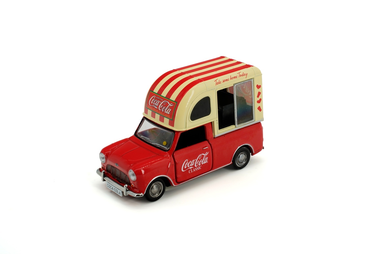 Tiny 合金車仔 - Morris Mini Pickup 可口可樂
