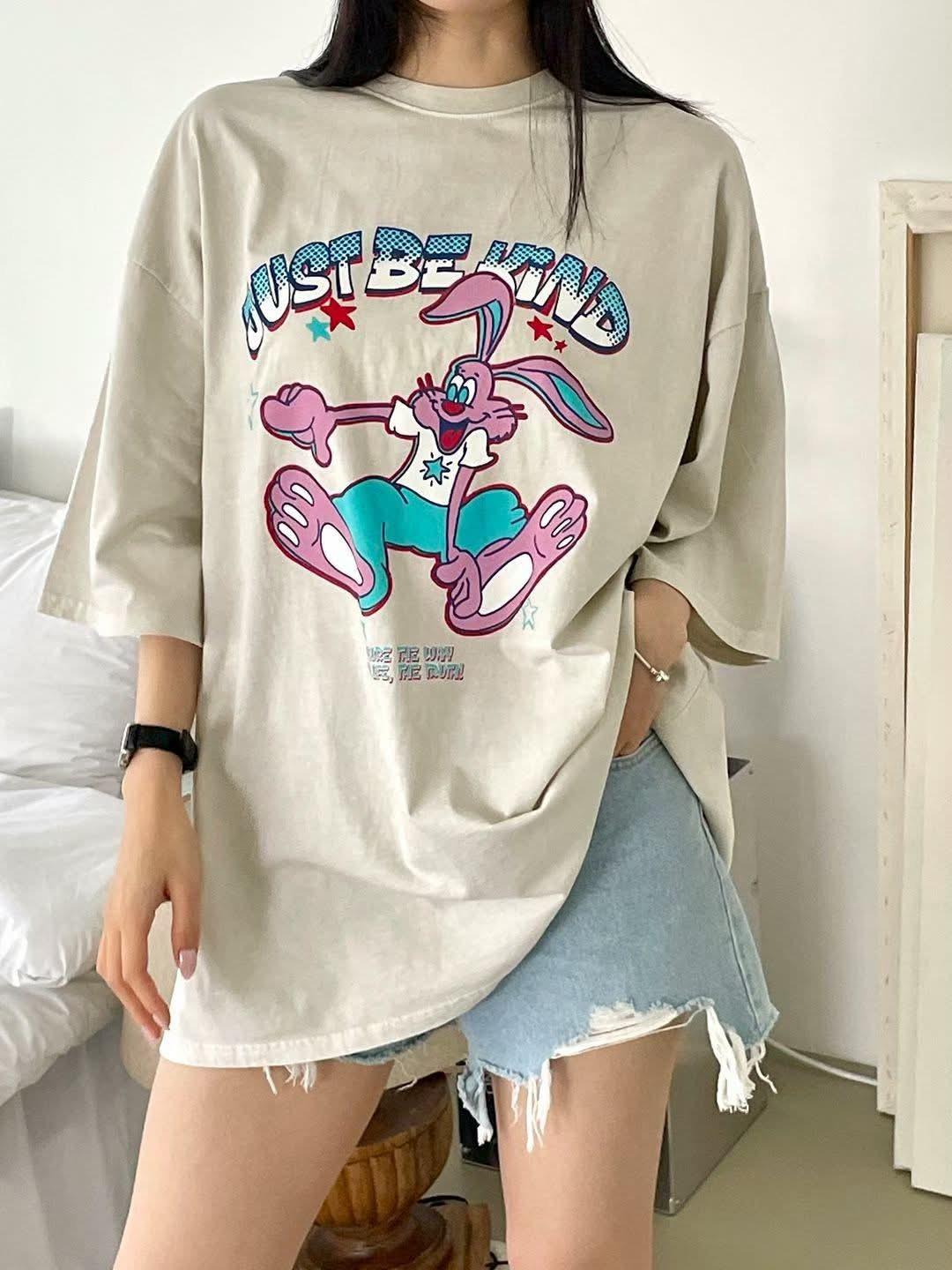 英文字圖案短袖Tee MB-073T