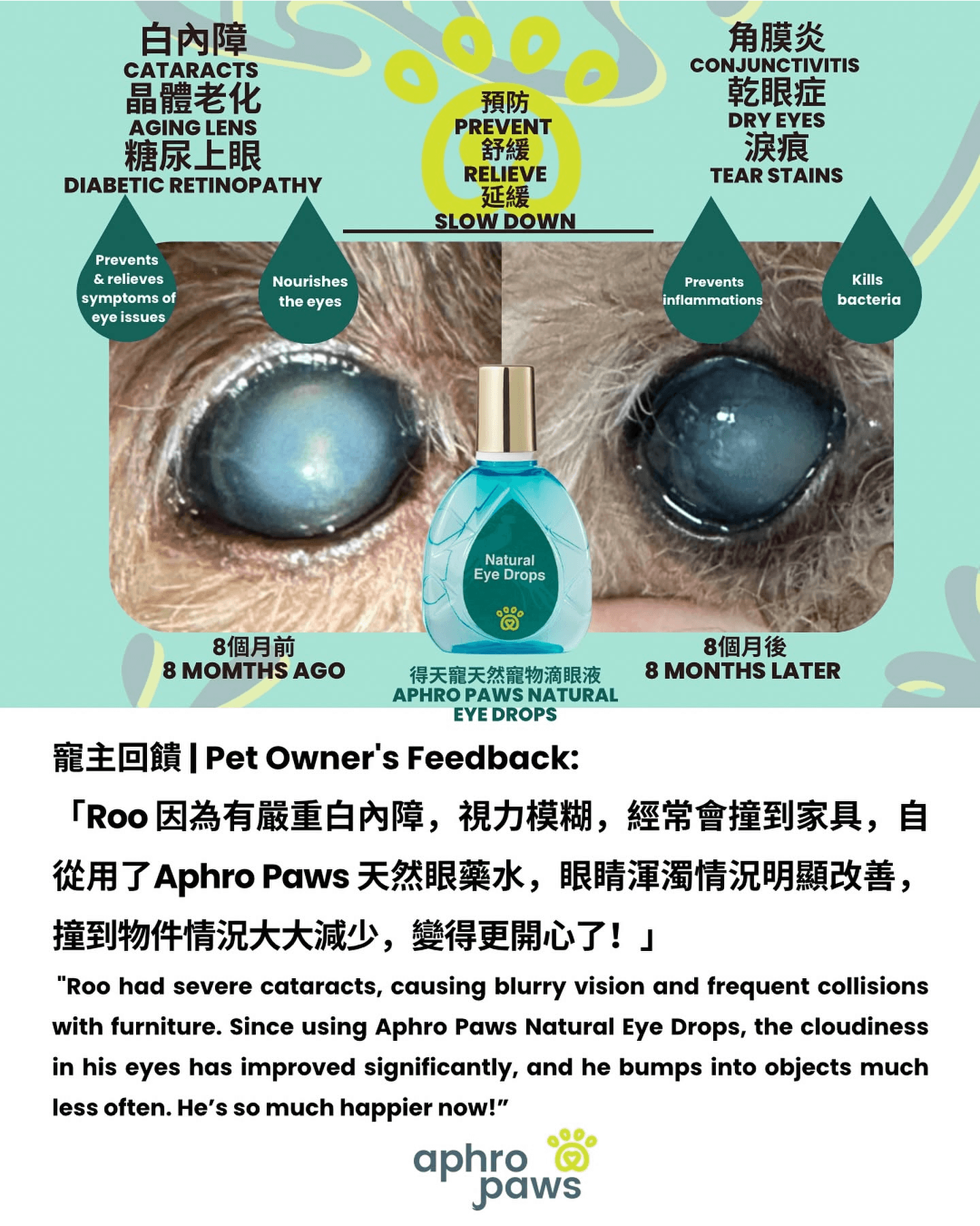 Aphro Paws 眼藥水