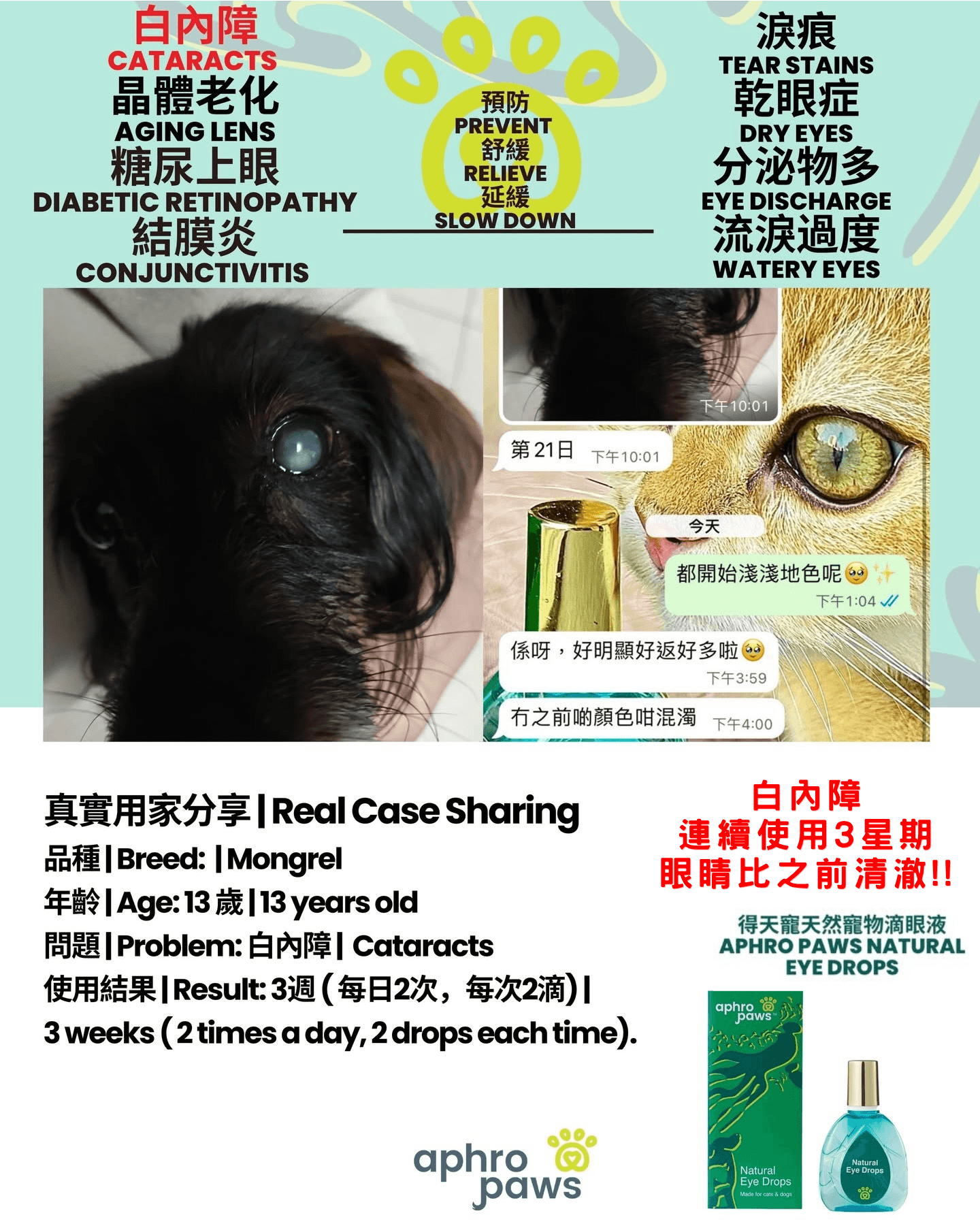Aphro Paws 眼藥水