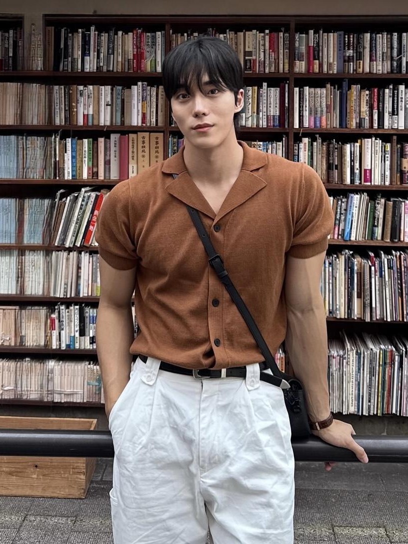 Nello Muscle Short-Sleeve Cardigan
