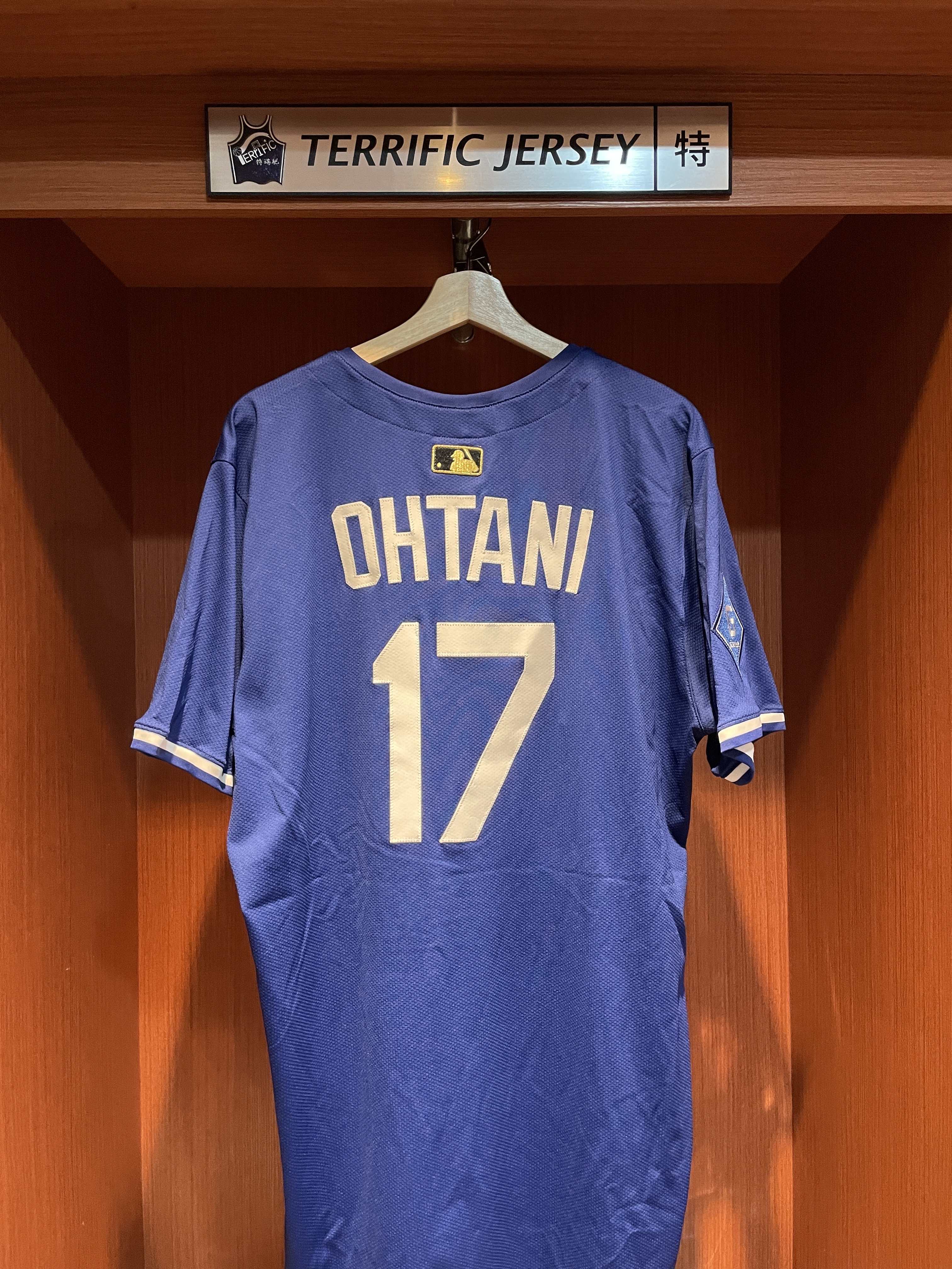 MLB球衣 Shohei Ohtani 洛杉磯道奇藍 金標 MVP 大谷翔平 Awards Alternate 2 Nike Elite Player Name Jersey 球員版 電繡 含贊助商標 古根漢 全新