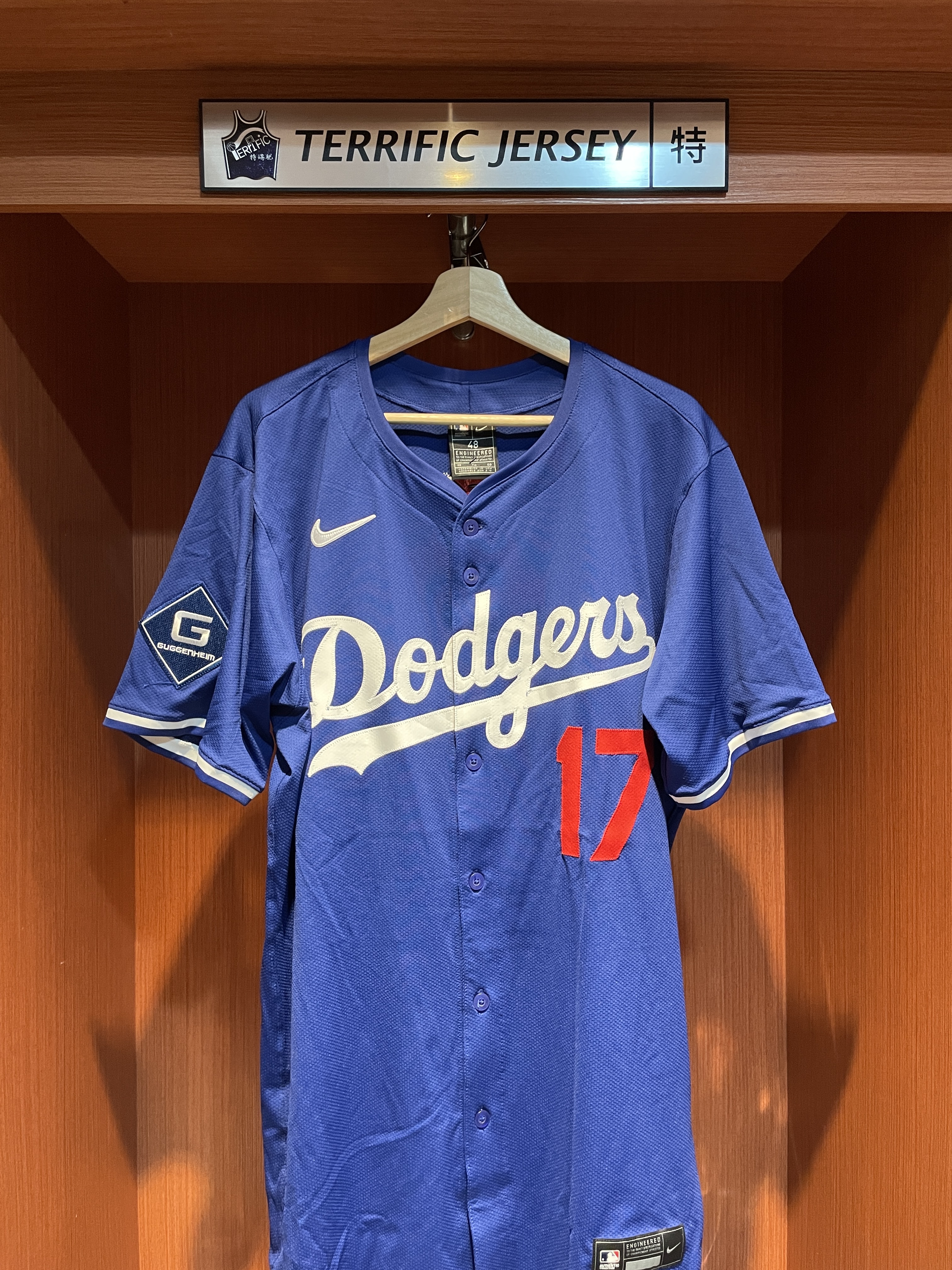 MLB球衣 Shohei Ohtani 洛杉磯道奇藍 金標 MVP 大谷翔平 Awards Alternate 2 Nike Elite Player Name Jersey 球員版 電繡 含贊助商標 古根漢 全新