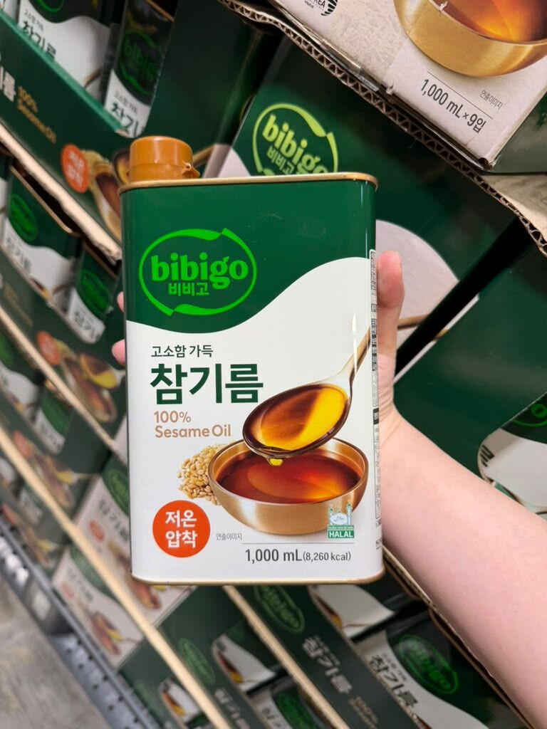 【直播】LX061013  bibigo 冷壓100%純芝麻油 1000ml