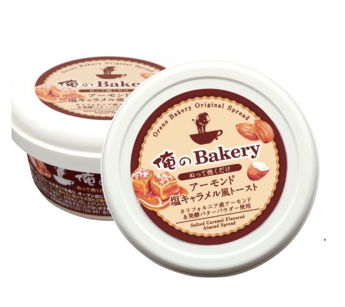 【日本人氣】JP 俺のBakery 鹽焦糖杏仁多士醬 4841 TK260610