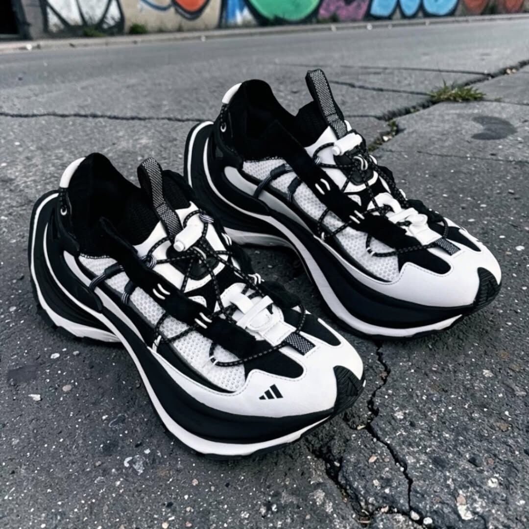 限時開團 Adidas FOS XLG SPEED HIKE 黑白 男女同款 老爹鞋 KK1916