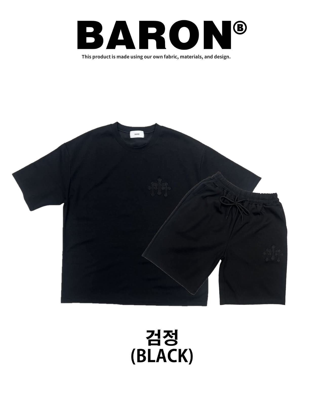 圖案短袖Tee BARON-266T
