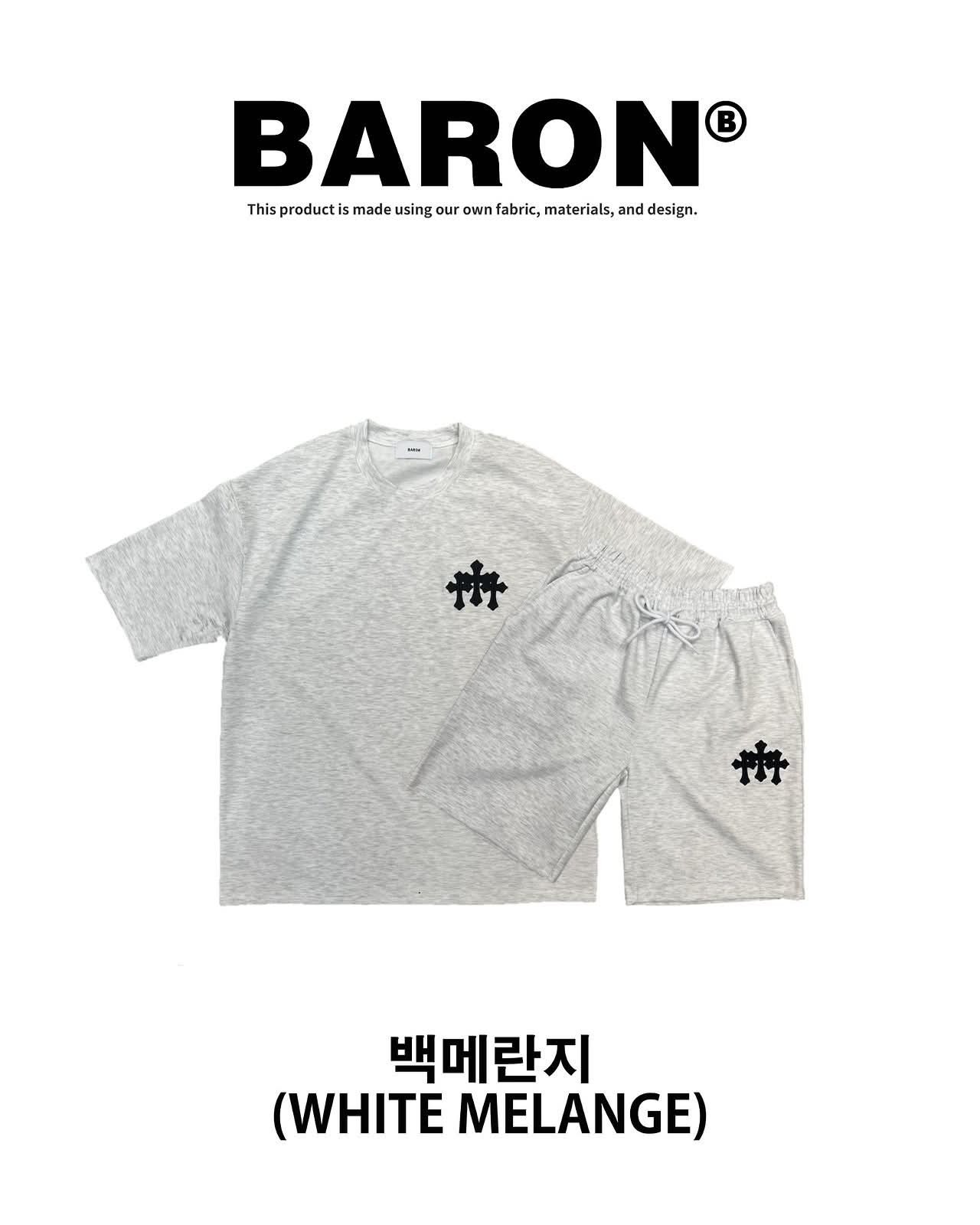圖案短袖Tee BARON-266T
